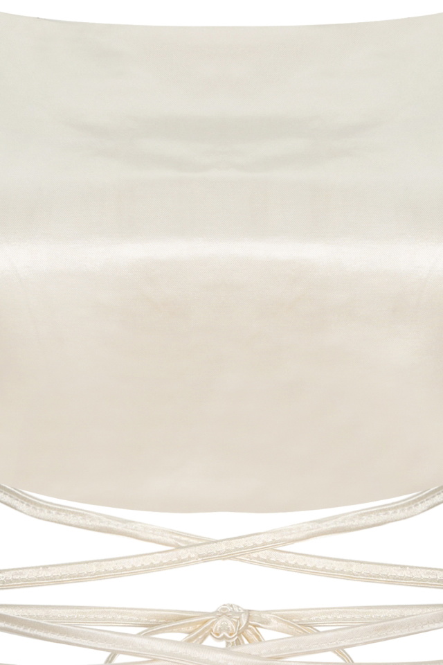 Niji Ekru Crop Top