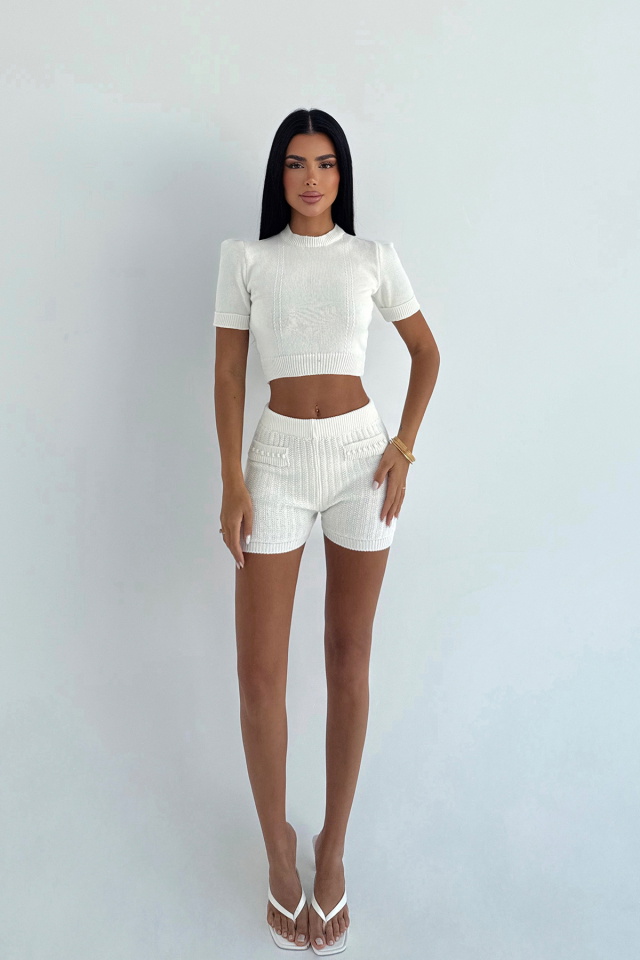 Ekru Bellini Triko Takım ATE-3496 - 2