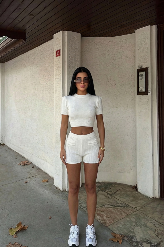 Ekru Bellini Triko Takım ATE-3496 