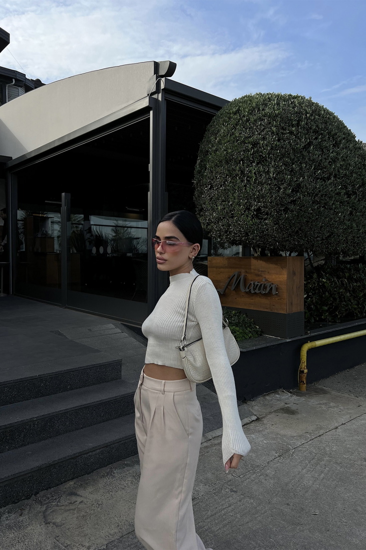 Ekru Triko Kazak ATE2814 - EYYO