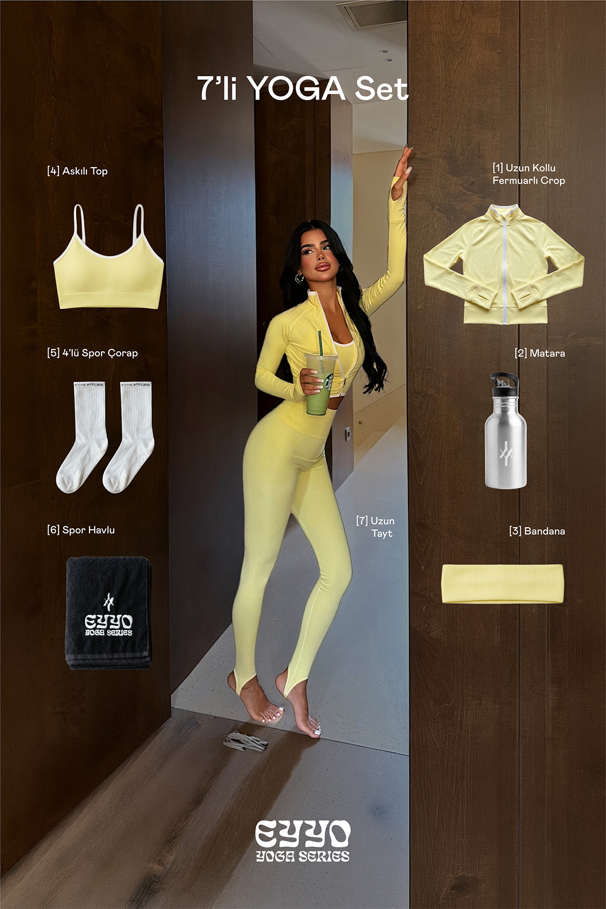 Elevate 7 Li yoga Set ATE-6152 - 1