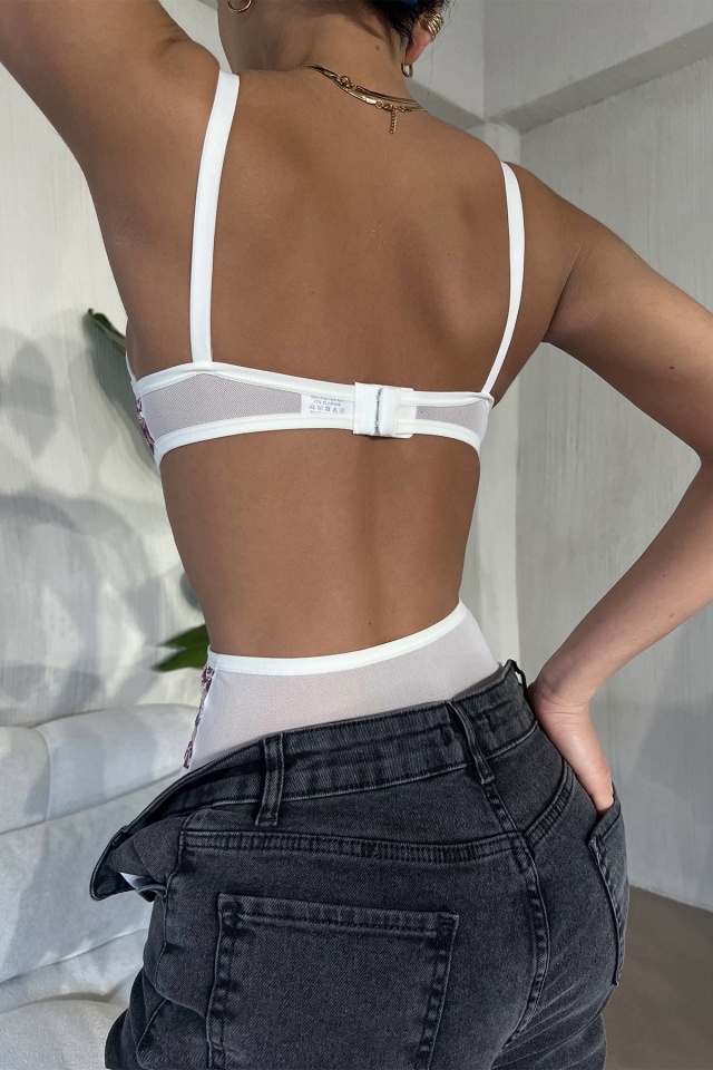 Eyyo lilac Passion Bodysuit ATE6743 - 3