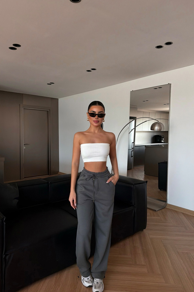 Füme Bağlamalı Eşofman ATE-4890 - 3