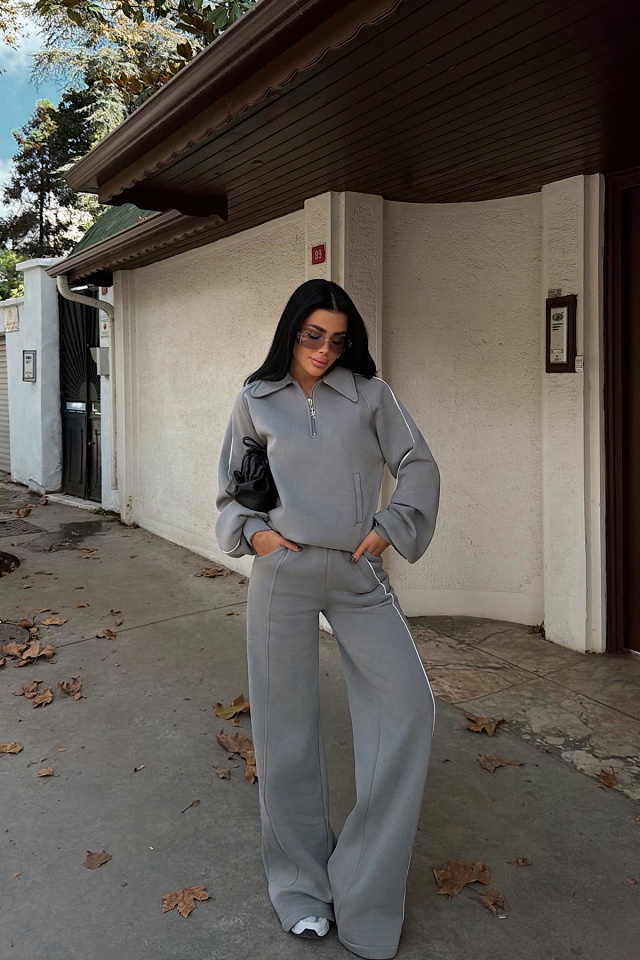 Füme Selita Eşofman Takım ATE-3827 - 4