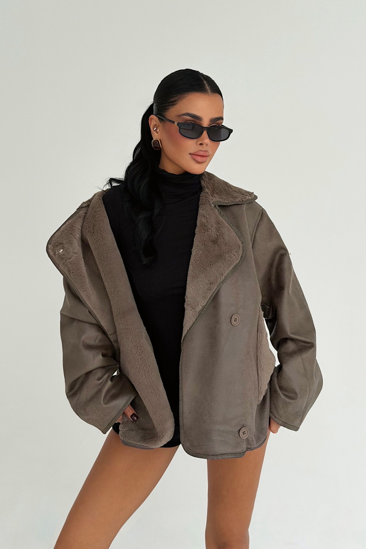 Füme Soraya Ceket ATE-3778 - EYYO