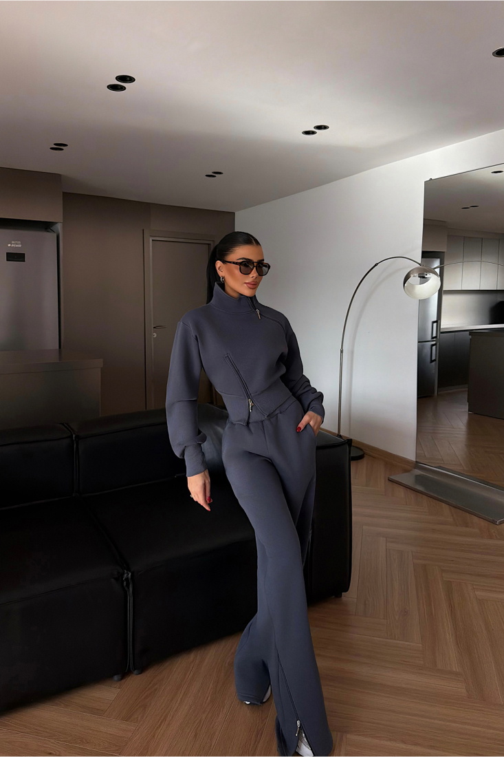 Füme Belleza Eşofman Takımı ATE-4299 - EYYO