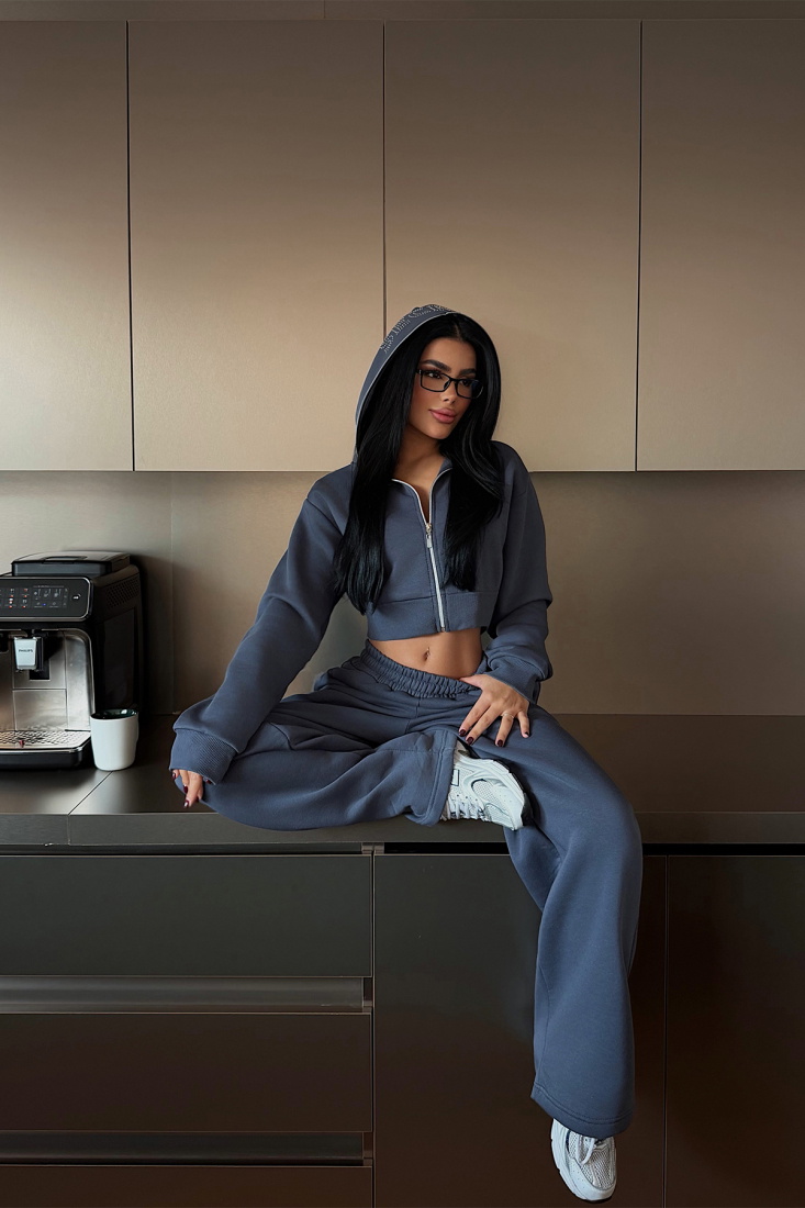 Füme Jayla eşofman takımı ATE-4157 - EYYO