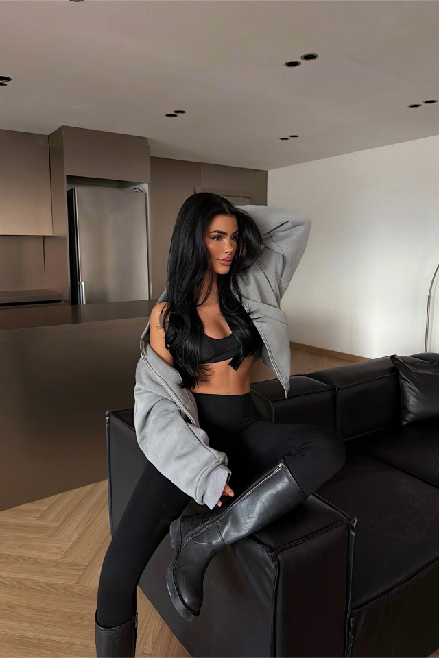 Füme Madisyn Hırka ATE-2366 - 2