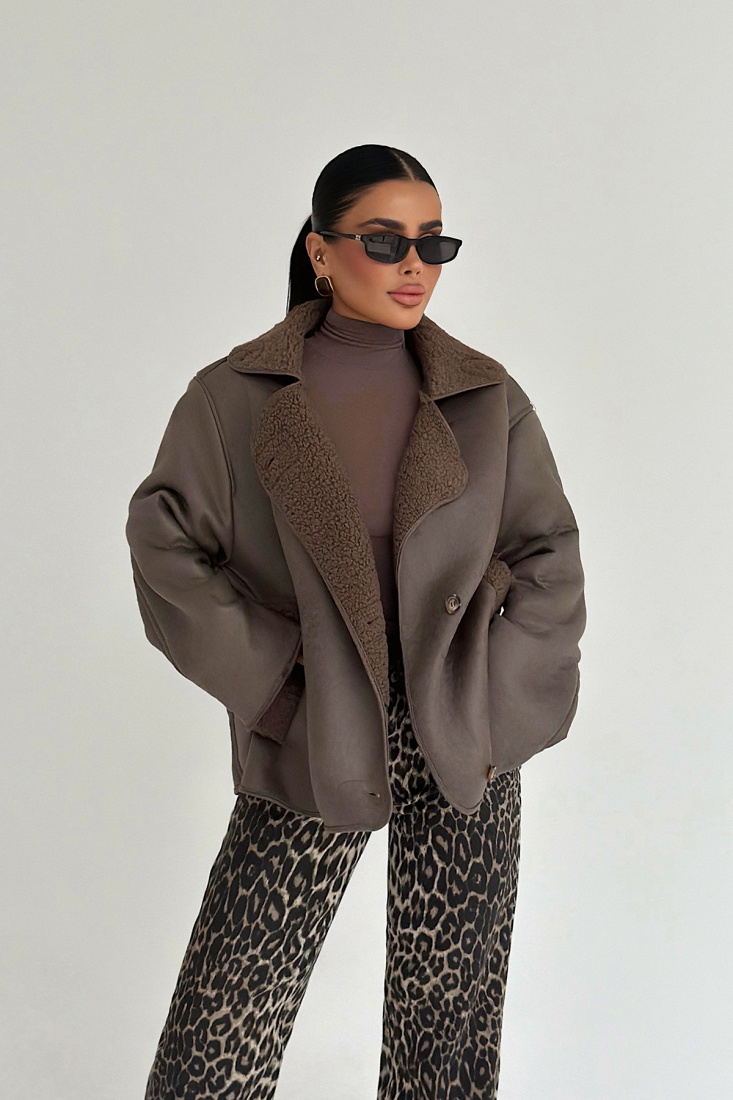 Füme Fallony Ceket ATE-3768 - EYYO