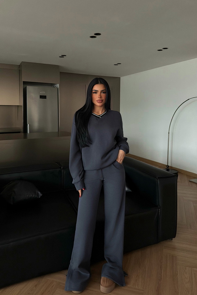 Füme Kassel Eşofman Takımı ATE-4283 - 2