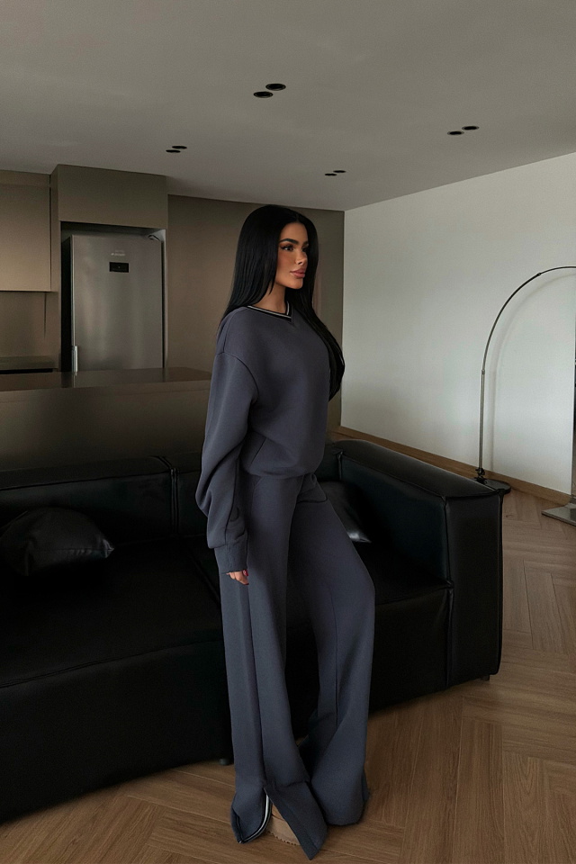 Füme Kassel Eşofman Takımı ATE-4283 - 3