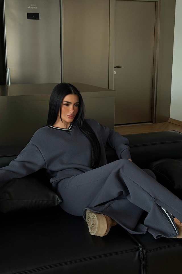 Füme Kassel Eşofman Takımı ATE-4283 - 1
