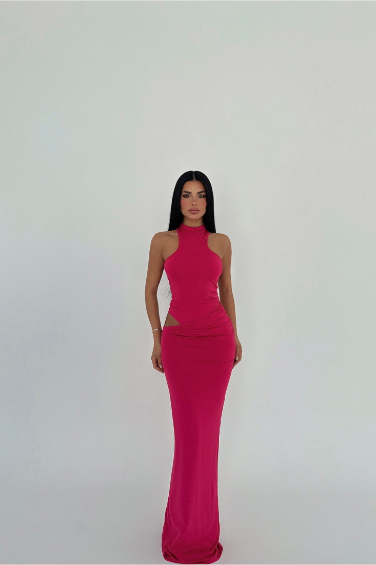 Fuşya Marica Elbise ATE-2578 - EYYO