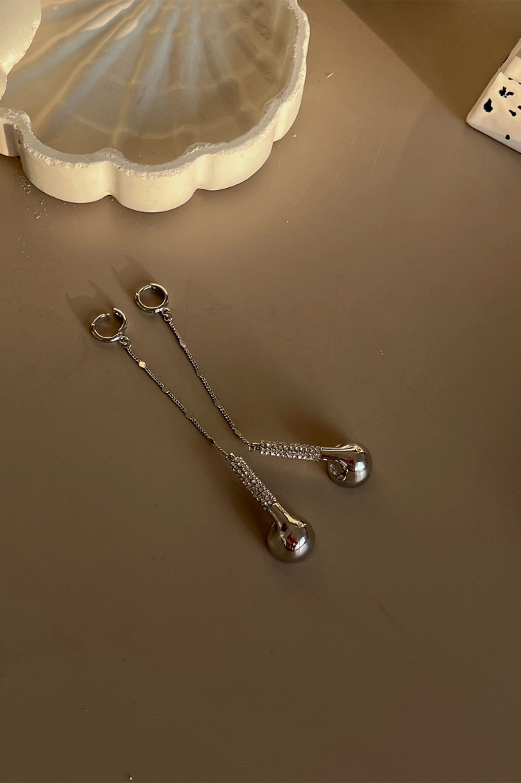 Gem Headphone Earrings AK13 - EYYO