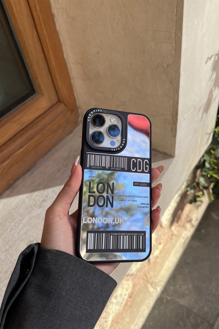 Glossy London Lettering Phone Case ATE6329 - 