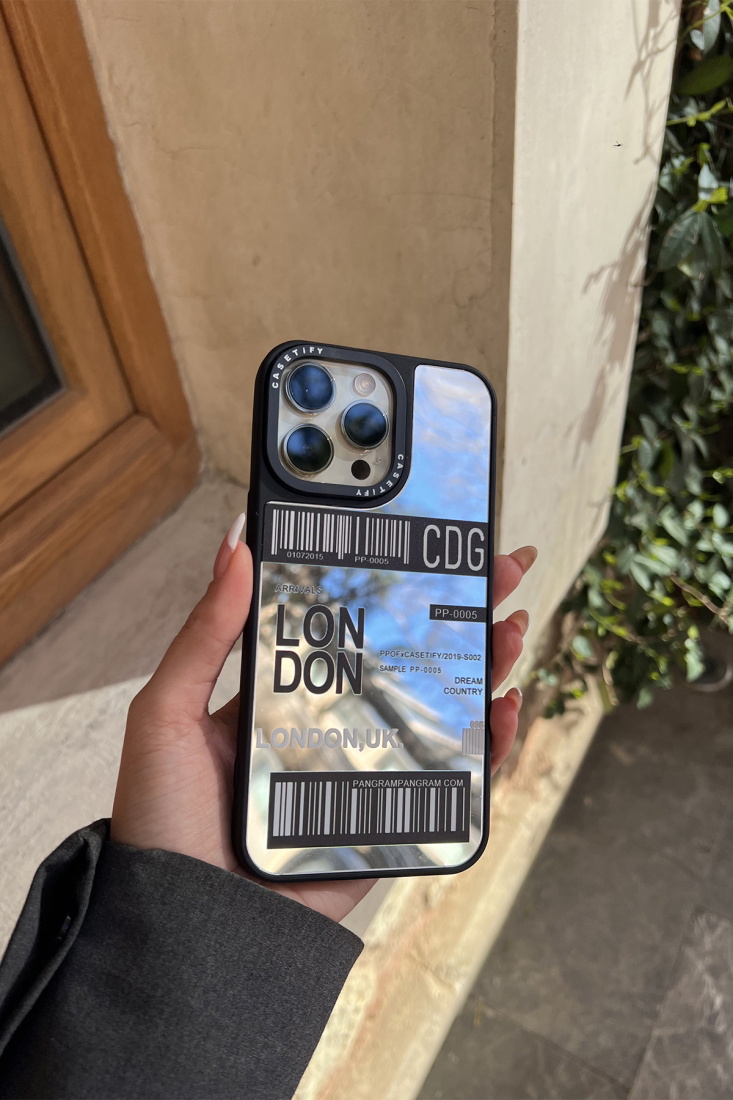 Glossy London Lettering Phone Case ATE6329 - 