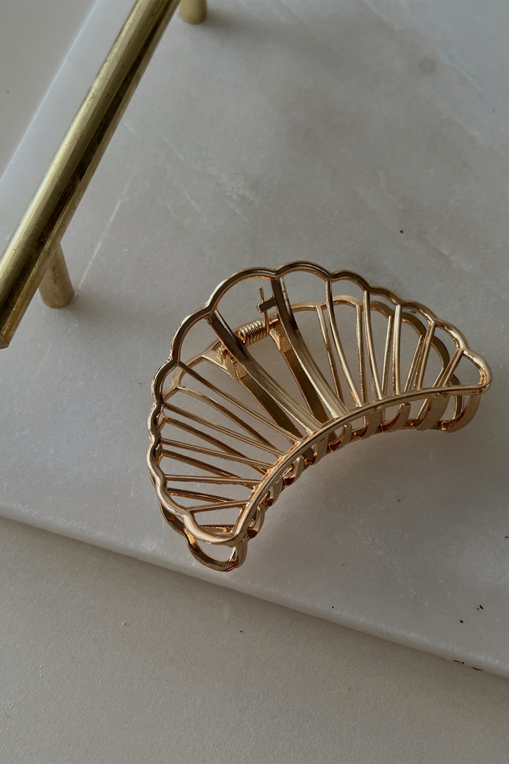 Gold Detay Midye Mandal Toka Ak121 - EYYO