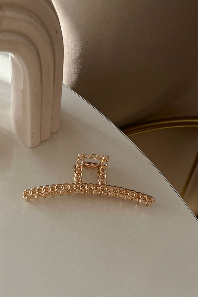 Gold Zincir Detay Mandal Toka