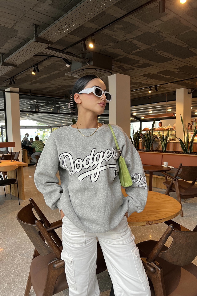 Gray Printed Sweat ATE1973 - 4