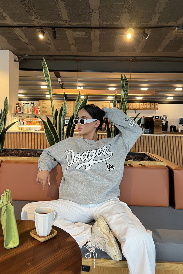 Gray Printed Sweat ATE1973 - PAYNA