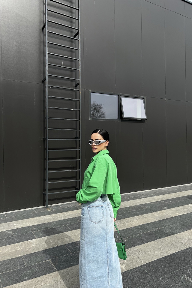 Green Buttoned Shirt ATE4322 - 4