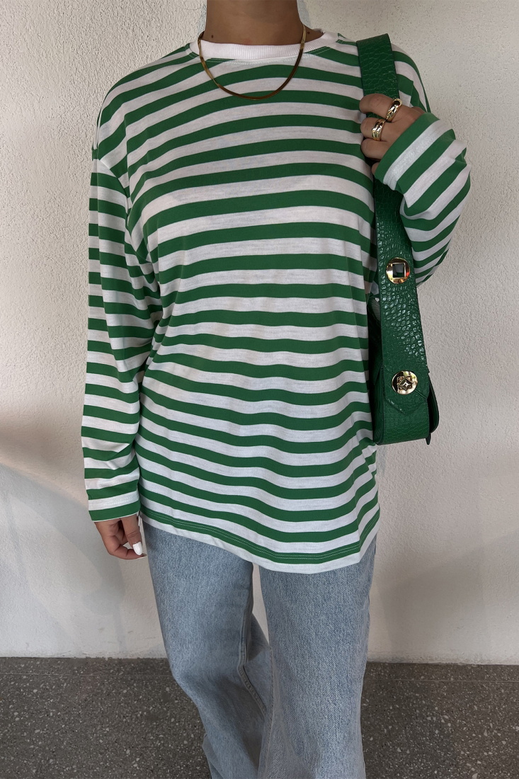 Green Lined Sweat ATE2104 - Roserya