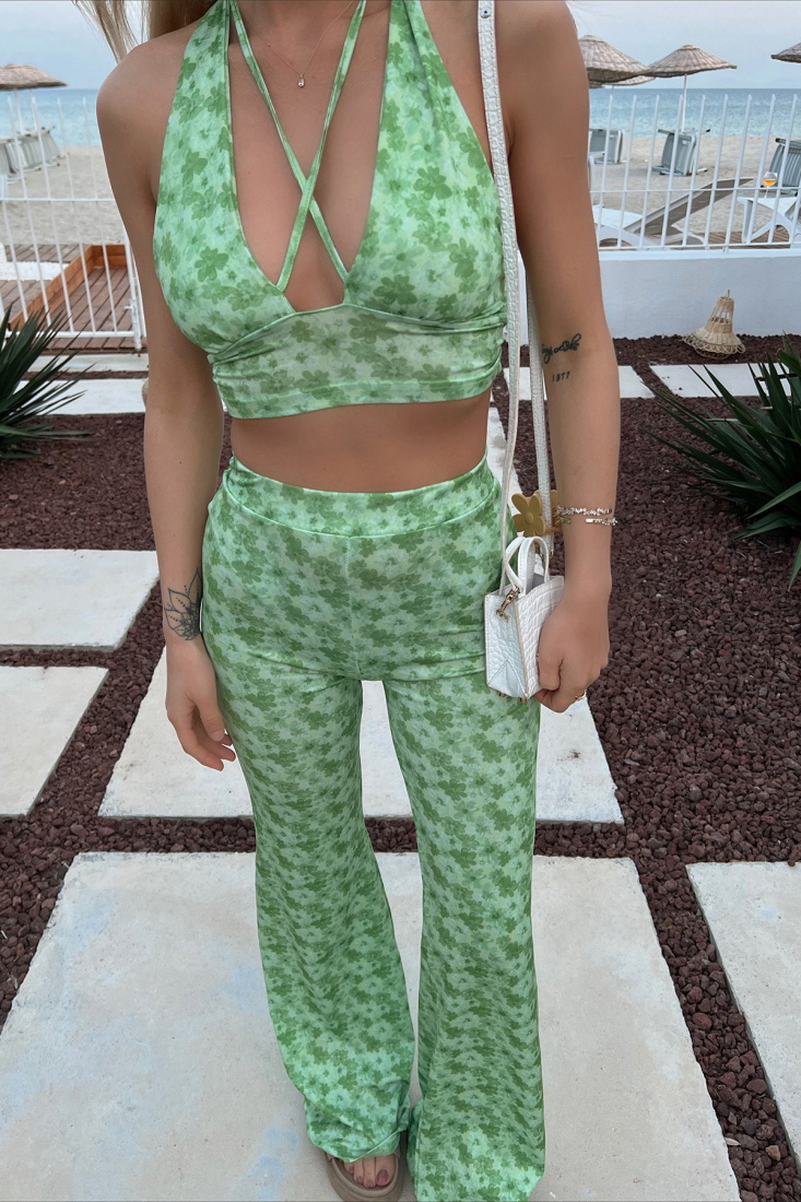 Green Floral Set ATE1469 - DEPPOT