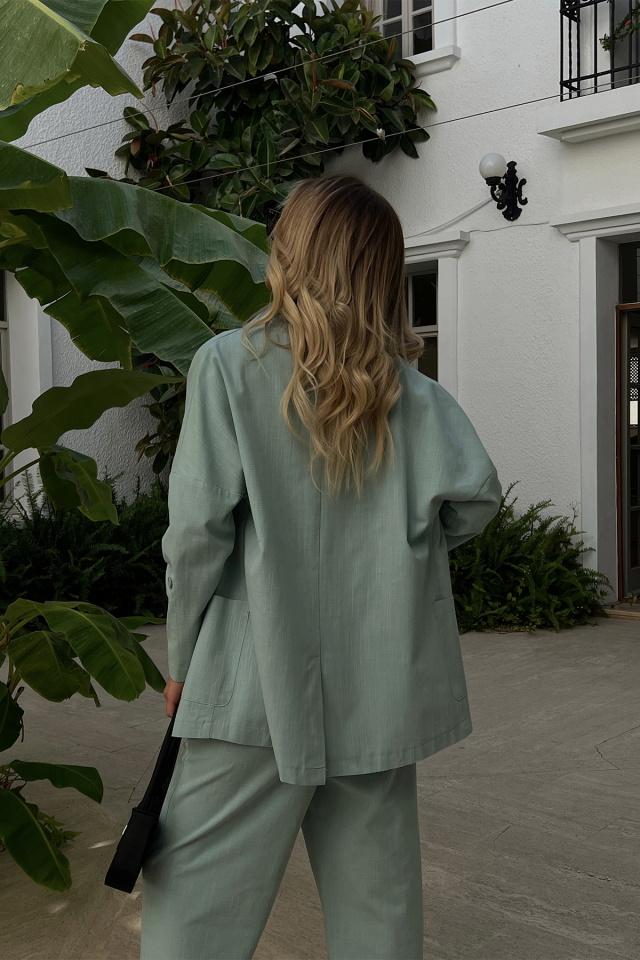 Green Set With Pants ATE1625 - 5