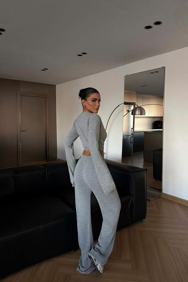 Gri Lucienne Triko Takım ATE-4634 - 4