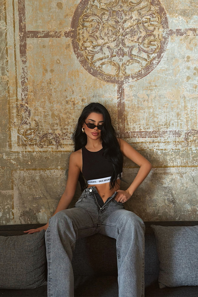 Gri Cep Detay Jean ATE-5152 - 2