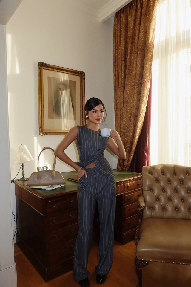Gri Marly Takım ATE-2193 - 1