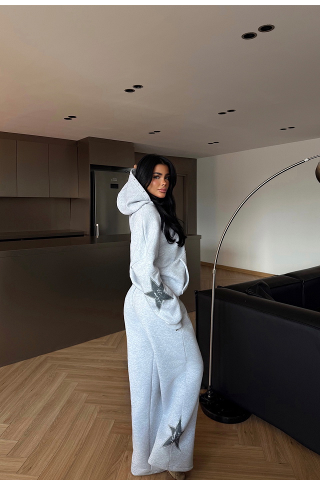 Gri Stars Eşofman Takım ATE-3730 - 5