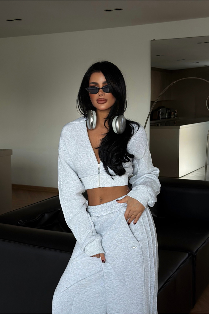 Gri Joshua Eşofman Takımı ATE-4085 - EYYO