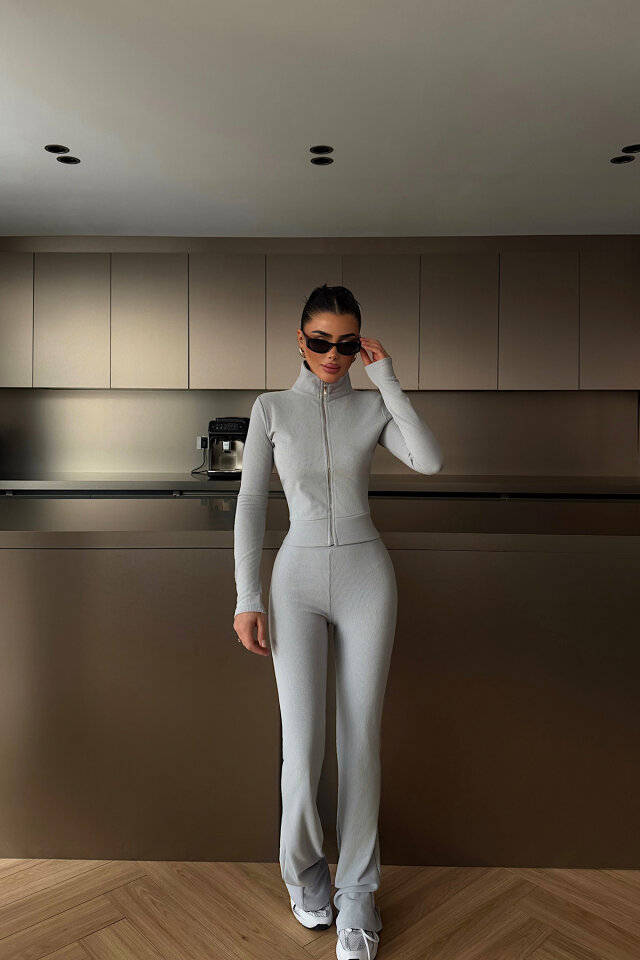 Gri Grisa takım ATE-4184 - 2