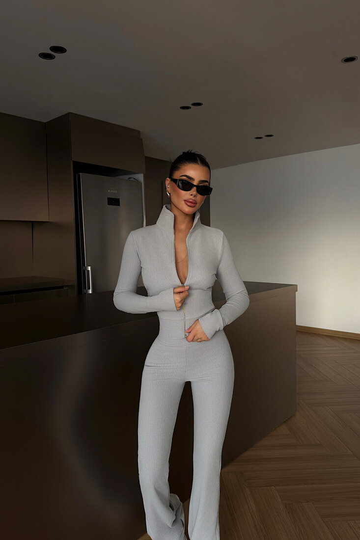 Gri Grisa takım ATE-4184 - EYYO