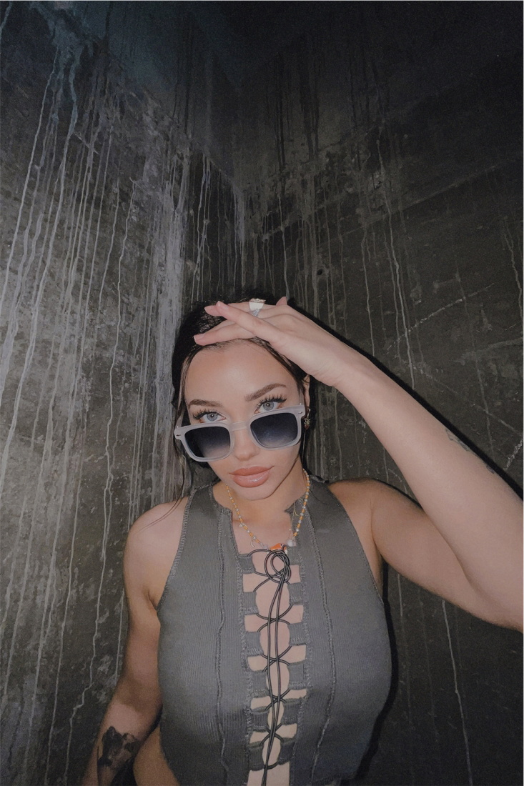 Gri İnce Çerçeveli Gözlük ATE4224 - EYYO