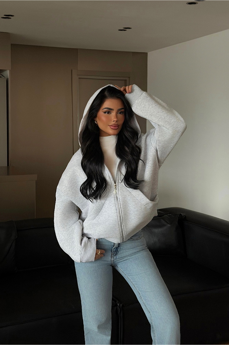 Gri Madisyn Hırka ATE-2368 - EYYO