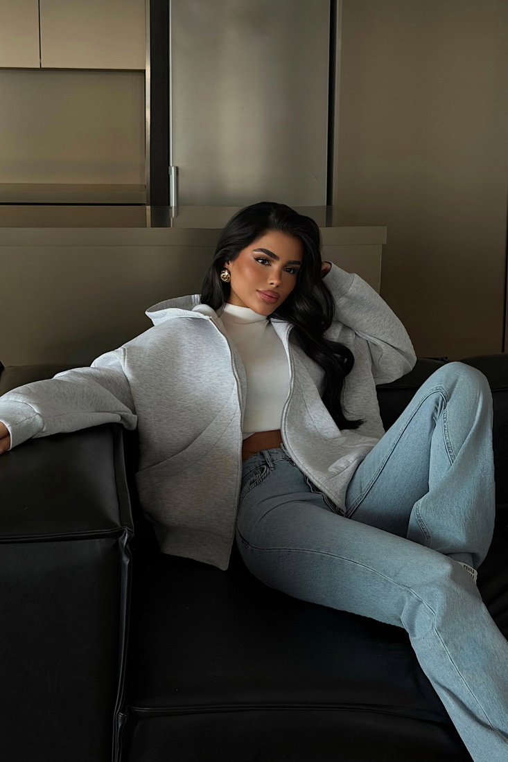 Gri Madisyn Hırka ATE-2368 - EYYO