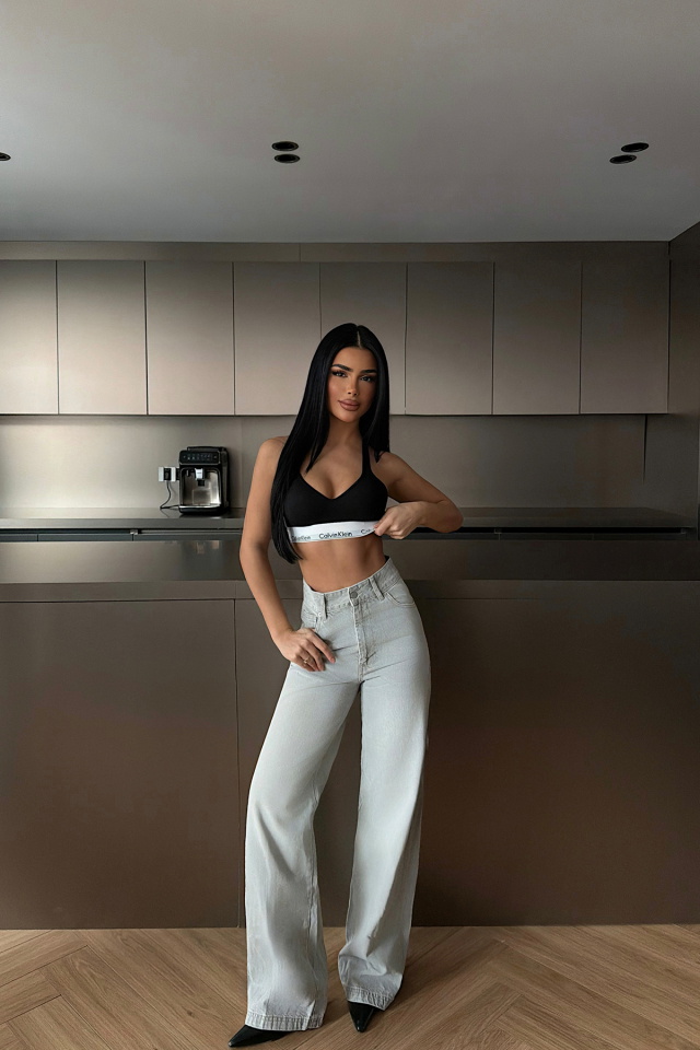 Gri Jean Pantolon ATE-4522 - 1