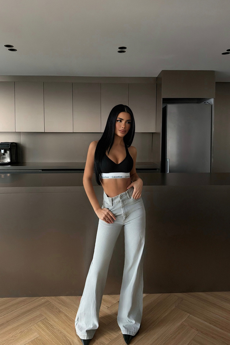 Gri Jean Pantolon ATE-4522 - EYYO