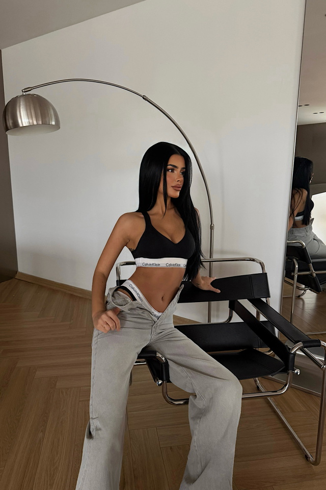 Gri Jean Pantolon ATE-4522 - 3