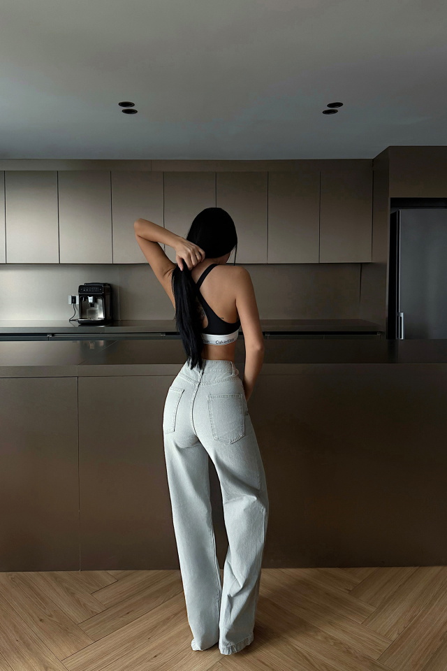 Gri Jean Pantolon ATE-4522 - 4