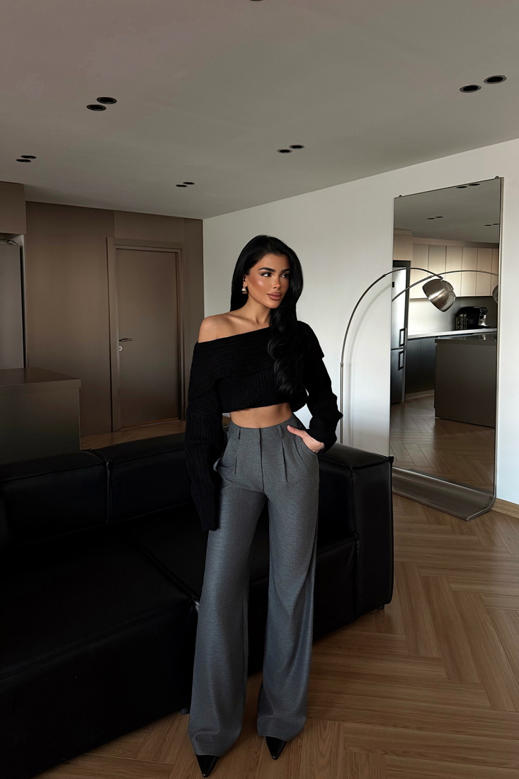 Gri Lauryn Pantolon ATE-2295 - EYYO