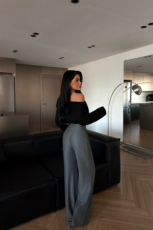 Gri Lauryn Pantolon ATE-2295 - 4