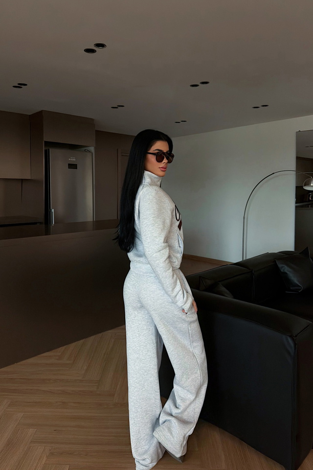 Gri Studioy Eşofman Takım ATE-4177 - 4