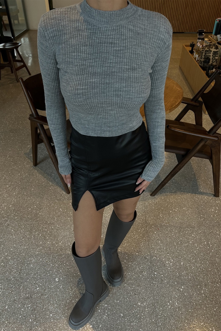 Gri Triko Kazak ATE2842 - EYYO