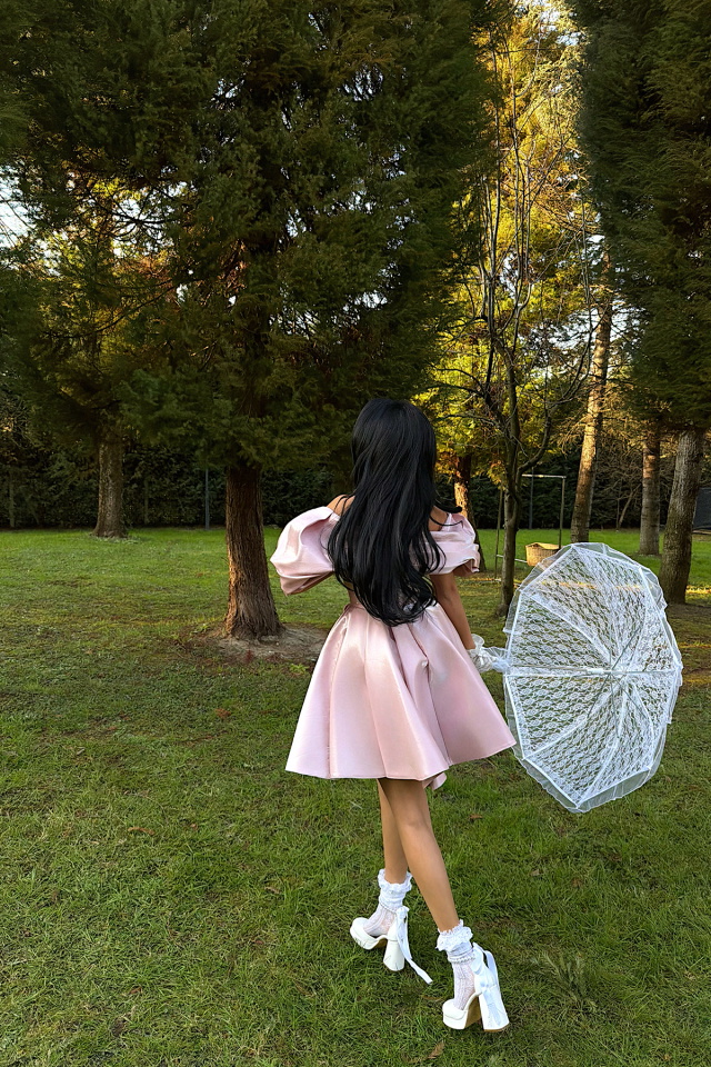 Gül Kurusu Lonina Elbise ATE-3954 - 4