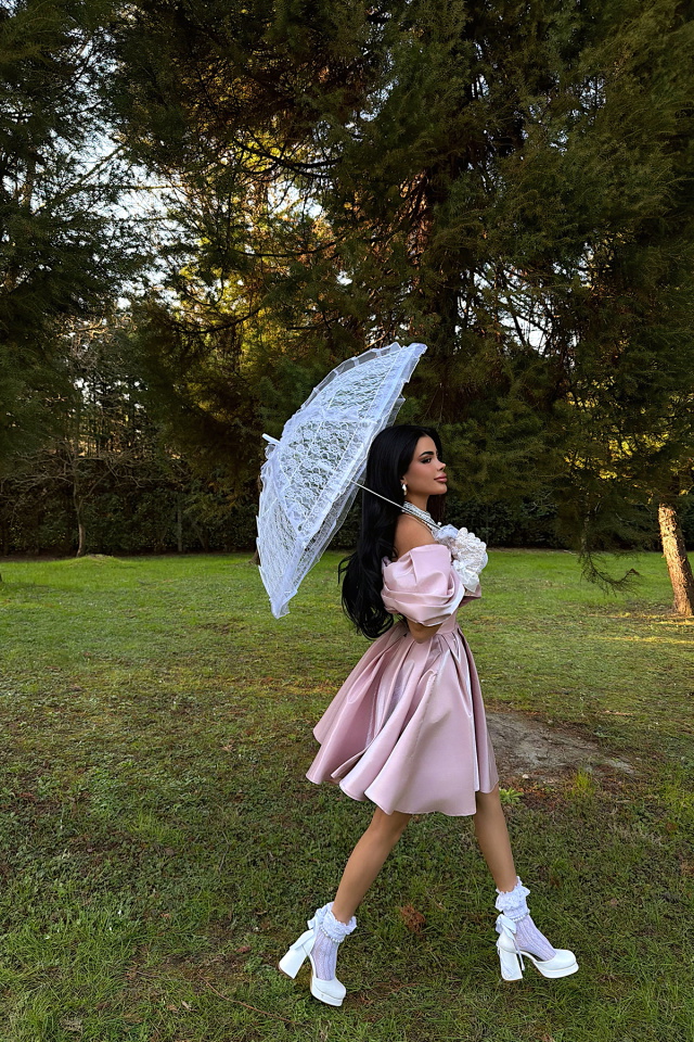 Gül Kurusu Lonina Elbise ATE-3954 - 5