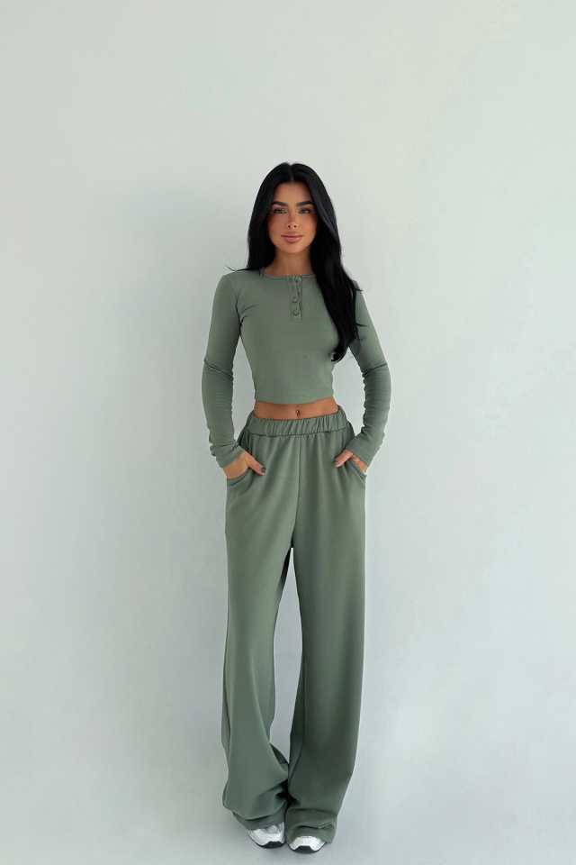 Haki Rapha Alt Üst Takım ATE-3648 