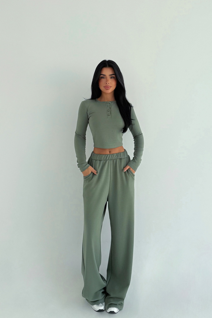 Haki Rapha Alt Üst Takım ATE-3648 - EYYO